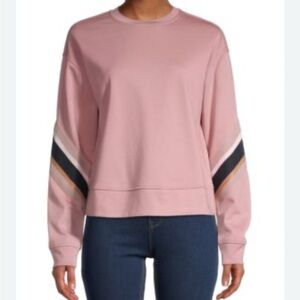 Ted Baker Rose Pink Sweatshirt Jumper Sleeve